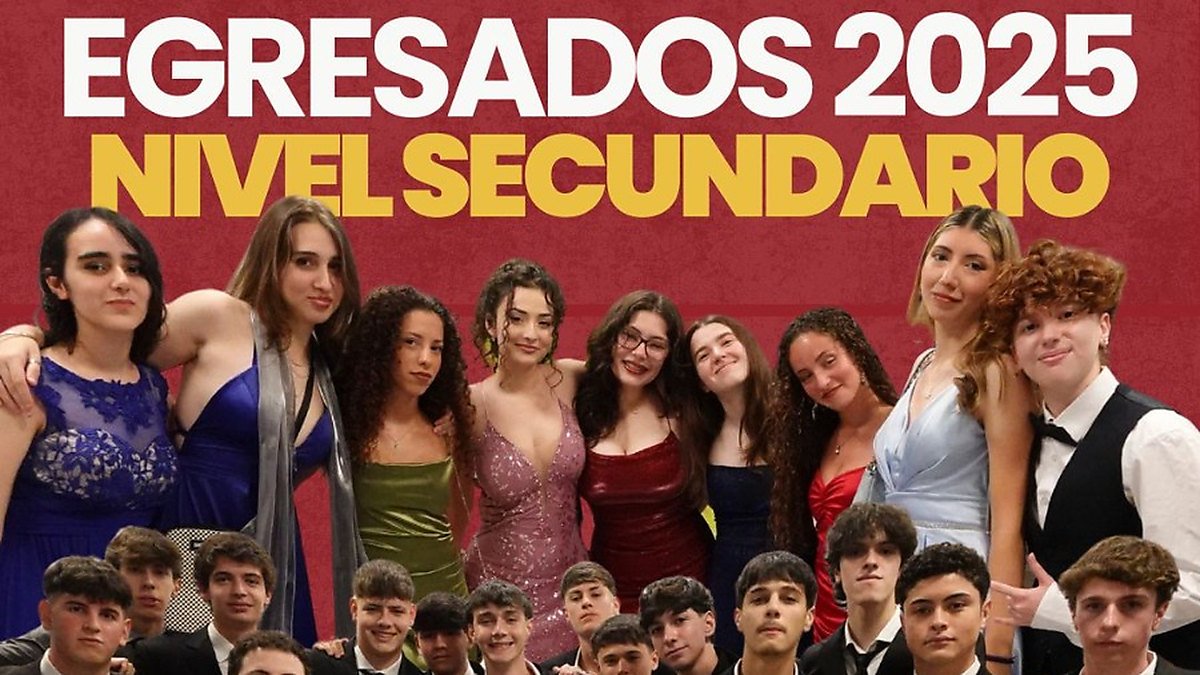 Egresados 2025: despedimos a la Promo del Secundario
